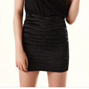 Zara brand black mini skirt size XS.